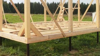 Сарай на винтовых сваях или хозблок на сваях Когалым цена от 2522 руб. / шт.