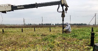 Установка винтовых свай Когалым цена от 3088 руб.