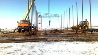 Аренда экскаватора погрузчика с ямобуром в Когалым цена от 1544 руб